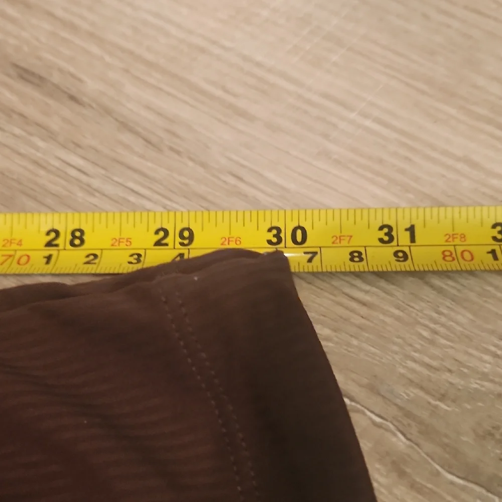 CRZ YOGA Chocolate Brown Activewear Pants - Picture 11 of 13